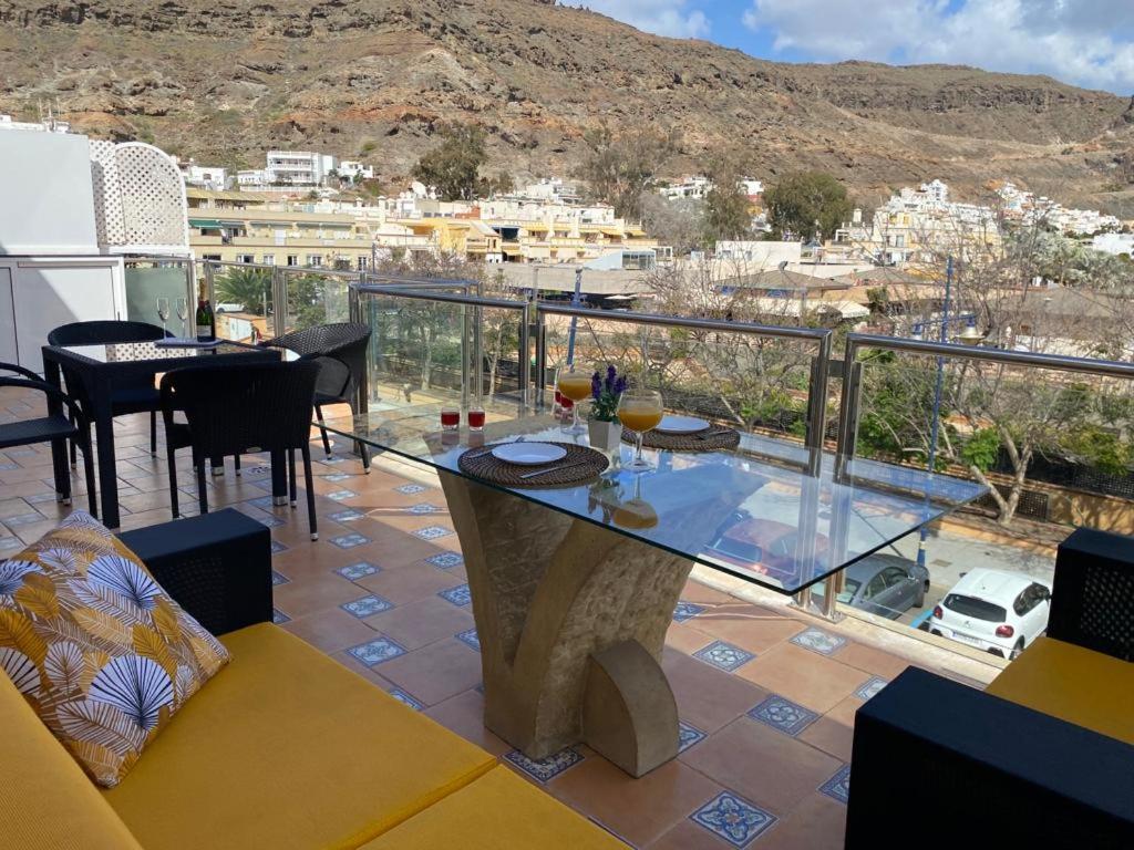 Seaside Miramar Apartment Puerto De Mogan Luaran gambar